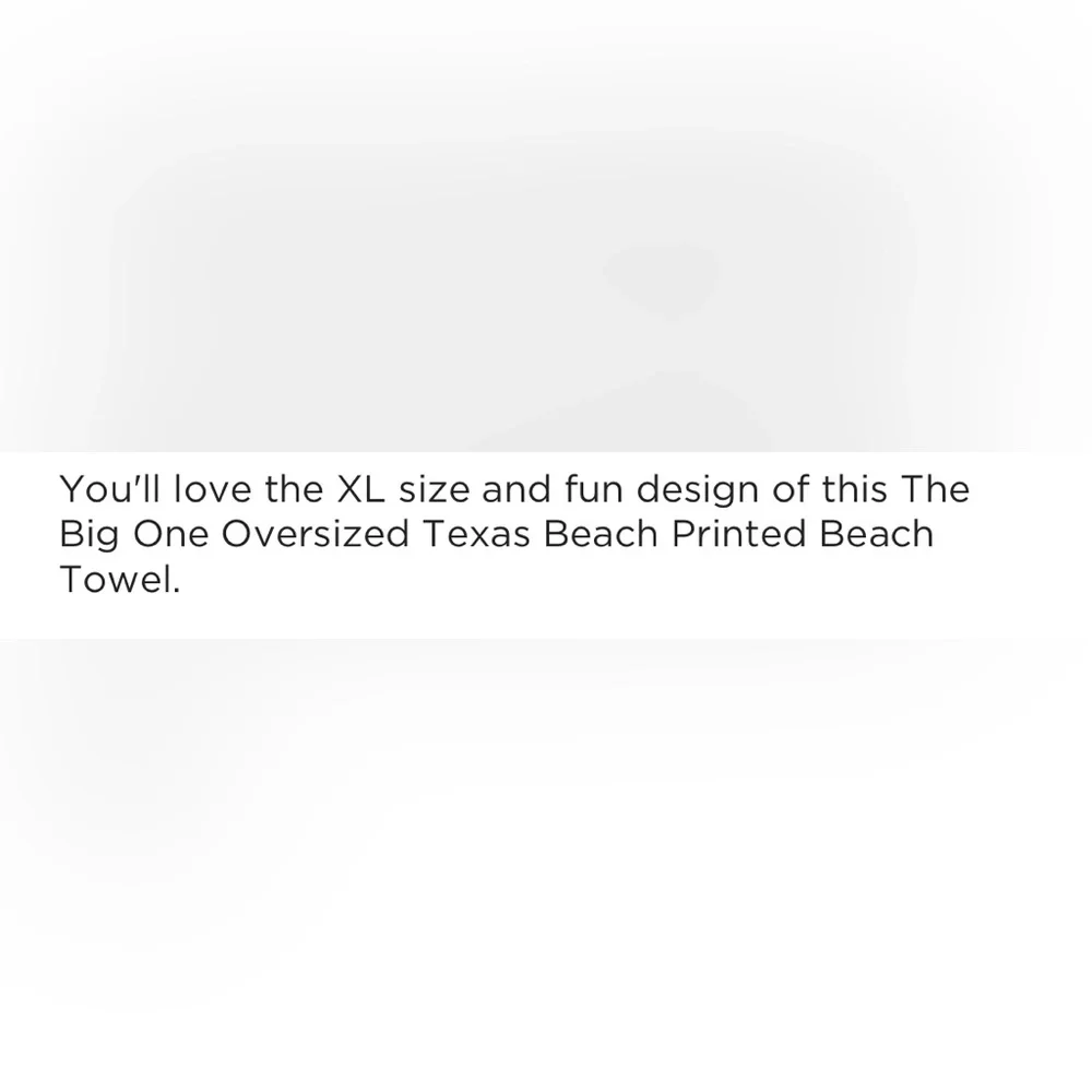 New “Texas Pride” Oversized Beach Towel